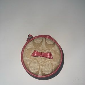 Coach Travel Jewelry Box